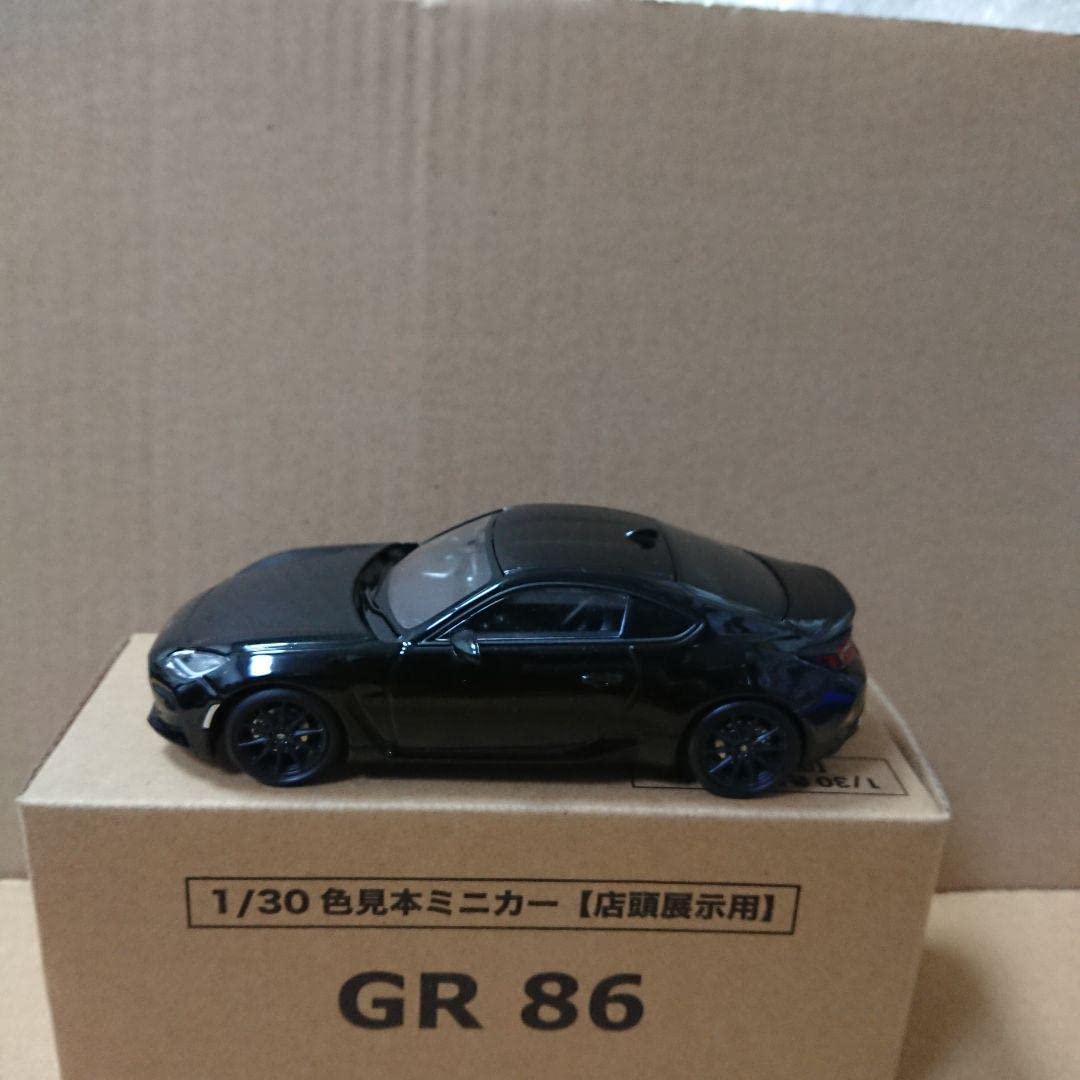 Amazon | ミニカー トヨタ GR86 クリスタルブラックシリカ 1 30